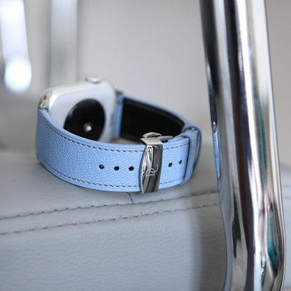 Apple watch band - Chèvre Sully leather - Elegance Series