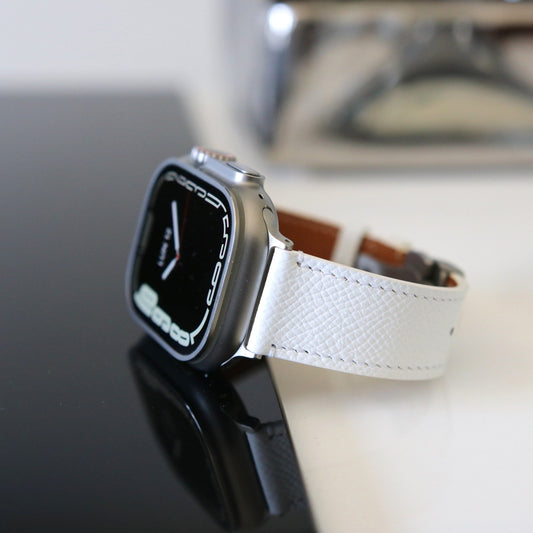 Apple Watch Band - Artic Edition - French Epsom leather