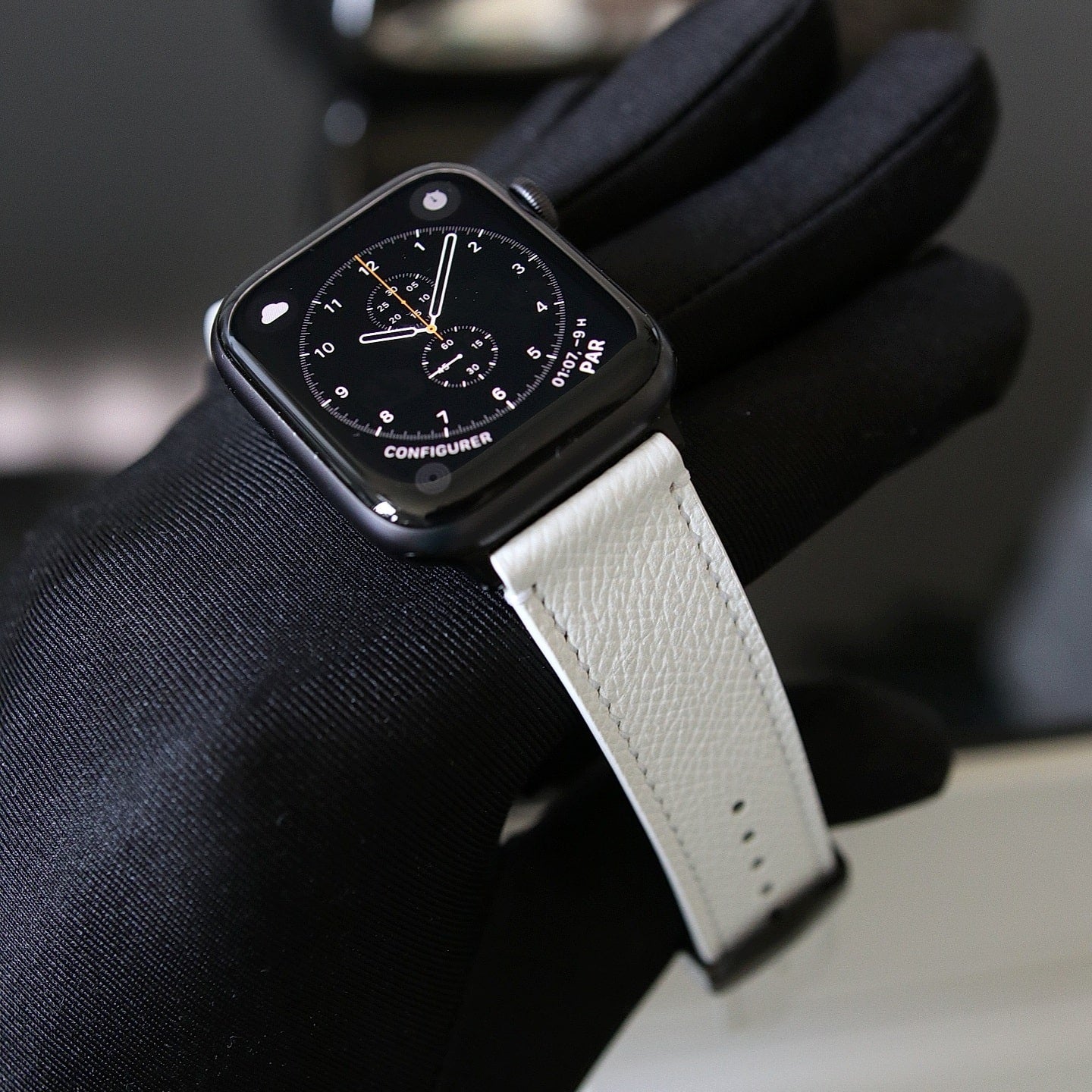 Apple Watch Band - Artic Edition - French Epsom leather