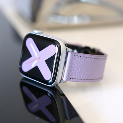 Apple watch band - Lavender Edition - French Chèvre leather