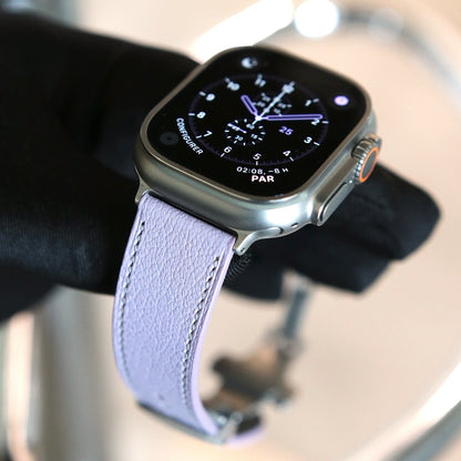 Apple watch band - Lavender Edition - French Chèvre leather