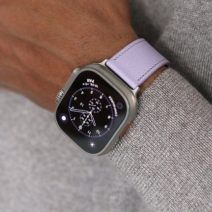 Apple watch band - Lavender Edition - French Chèvre leather