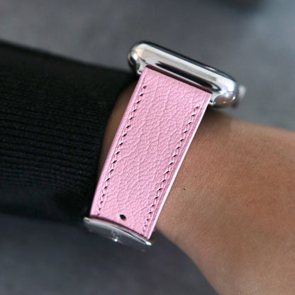 Apple Watch Band - Rose Luxe Edition - French Chèvre leather