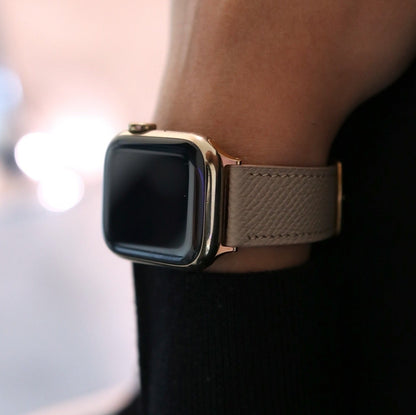 Apple Watch Band - Sable Rose Edition - French Epsom leather