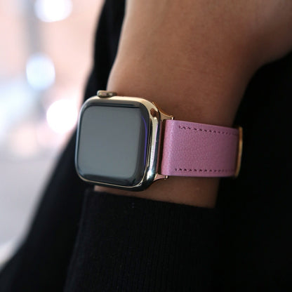 Apple Watch Band - Rose Luxe Edition - French Chèvre leather