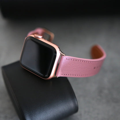 Apple Watch Band - Rose Luxe Edition - French Chèvre leather