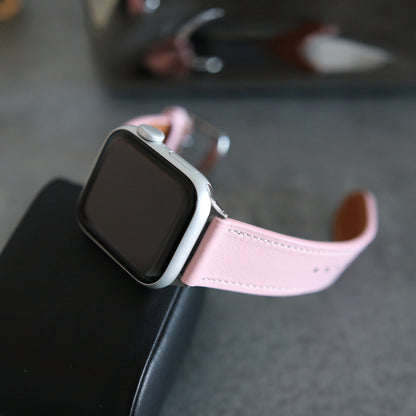 Apple Watch Band - Rose Sakura Edition - French Swift leather