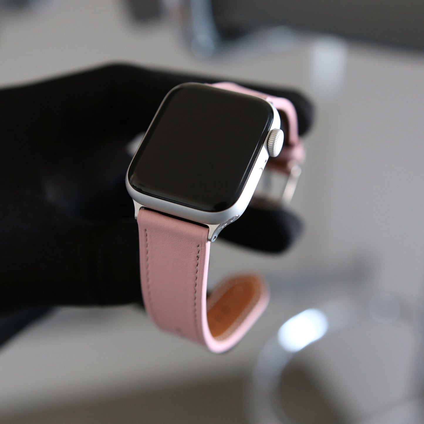 Apple Watch Band - Rose Sakura Edition - French Swift leather