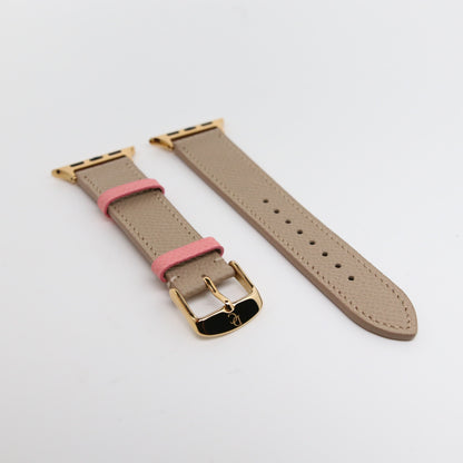 Apple Watch Band - Sable Rose Edition - French Epsom leather