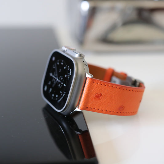 Apple Watch Band - Ostrich leather - Exclusive Series