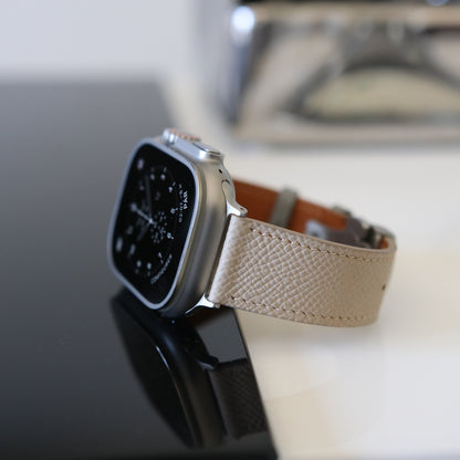 Apple Watch Band - Desert Edition - French Epsom leather