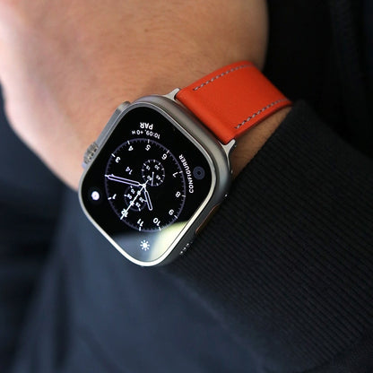 Apple Watch Band - Lava Edition - French swift leather